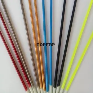 High Quality Tapered Flexible Fiberglass Rods for Cattle and Horse Whip