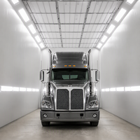 Fabricant direct de cabines de peinture pour camions de grande taille, cabines de peinture polyvalentes et grandes cabines de pulvérisation chauffées au diesel