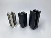 Support de fixation pour balcon en acier inoxydable, mini-attaches latérales pour balustrades en verre