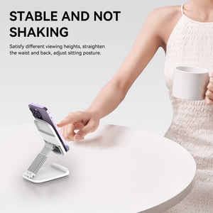 ที่ตั้งโทรศัพท์บนโต๊ะสมาร์ทโฟนใหม่อเนกประสงค์ยืดหยุ่นพับได้แท่นวางแท็บเล็ตสำหรับวาง iPad - Product Image 6