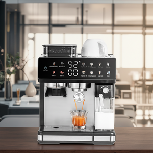 Machine à café expresso portable semi-automatique OEM d'usine, boîtier en plastique, usage hôtelier, capacité 20 tasses, 20 bars - Product Image 1
