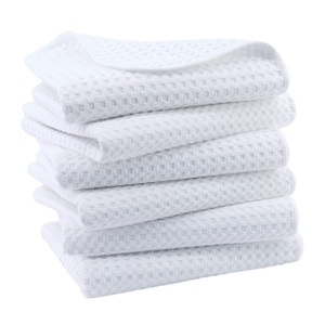 Serviette de <span class=keywords><strong>Cuisine</strong></span>/Main Gaufre Unie à Sublimation en Polyester 400 GSM, Offre Spéciale, Vierge pour Impression par Sublimation à Chaud - Product Image 1