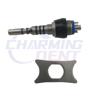 Ricambi per Manipolo a Turbina Odontoiatrico Attacco Rapido Compatibile <span class=keywords><strong>KAVO</strong></span> con LED / Raccordo per Accessori Dentali per Lucidatore e Ablatore - Product Image 5