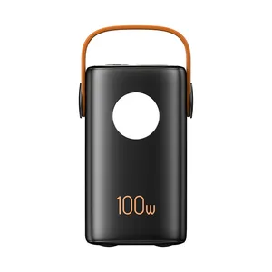 60000mAh al aire libre portátil PowerBank PD100W Cargador rápido <span class=keywords><strong>para</strong></span> <span class=keywords><strong>Xiaomi</strong></span> iPhone estación de energía móvil Paquete de batería <span class=keywords><strong>externa</strong></span> - Product Image 1