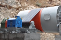 Broyeur à boulets pour boues, moteur AC 315 kW, capacité de décharge 100-300 mesh, haute capacité 30-60 T/h