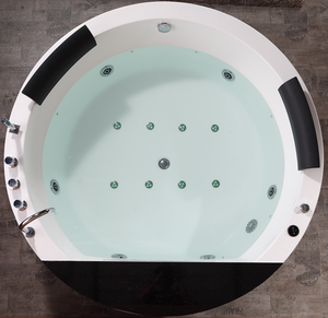 AOWO baño Spa Jakuzzi tubo caliente incorporado tubo caliente al aire libre Baignoire <span class=keywords><strong>hidromasaje</strong></span> forma redonda Jakuzzy 2 4 personas Jacuzziss - Product Image 6