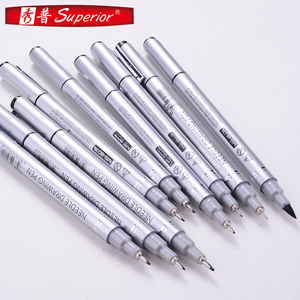 Stylo <span class=keywords><strong>fin</strong></span> à encre noire, 10 pièces, stylo de <span class=keywords><strong>dessin</strong></span> à encre, imperméable, ensemble de stylos à doublure, marqueurs d'écriture, fournitures d'art pour mangas - Product Image 6