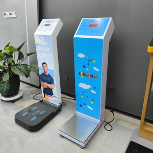 LEKA HW-3 동전 작동식 스틸 공항 수하물 저울 LED 디스플레이 8-300kg 용량 무게 측정기 OEM/ODM 맞춤 제작 - Product Image 3