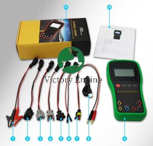 Probador de inyector de mano Medidor de resistencia de capacitancia LCR03 CR061C DEN SO Multímetro digital inteligente para probador de inyector de 6 pines - Product Image 5