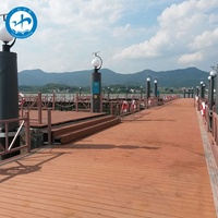 Umweltfreundliches Aluminium-Villa-Hausboot mit Marine-Bootsrampe und Gangway – Haus auf dem Wasser zum Sonderpreis ab Werk