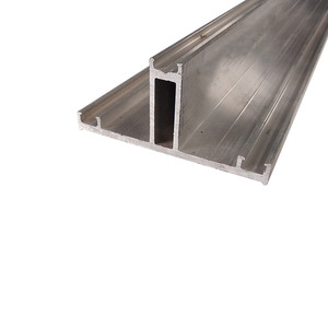 Profilé de mur-rideau en alliage d'aluminium 80x37,5 mm en forme de montagne pour l'installation de verre - Product Image 5
