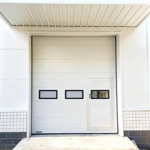 <span class=keywords><strong>Porta</strong></span> sezionale industriale resistente al vento fino al grado 9 con molla 60 si2mn per impianti industriali pesanti costieri - Product Image 5