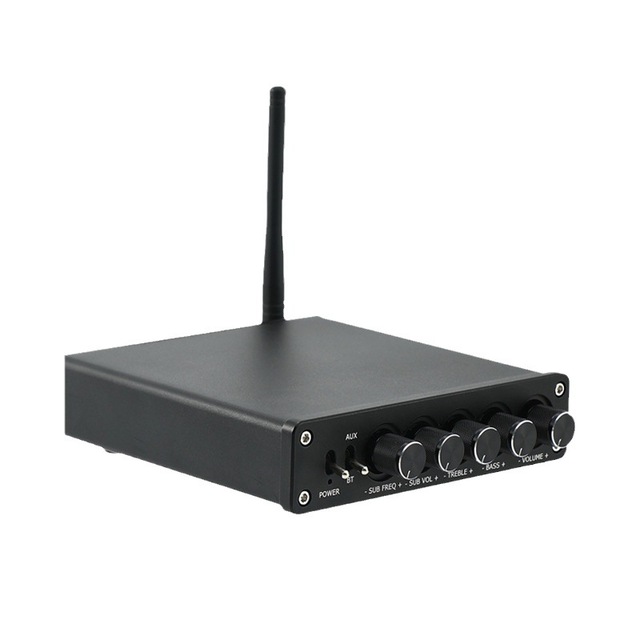 2*50W+100W TPA3116 5.0 APTX-HD High Power Home Amplifier 2.1 Channel Hifi Stereo Class D Audio Digital Amp VIRE D210B