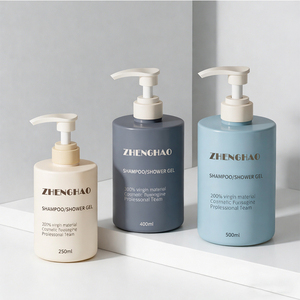 Custom Clear 250Ml 400Ml 500Ml Huisdier <span class=keywords><strong>Plastic</strong></span> Wasmiddel Zeep Afwassen Handwasmiddel Ontsmettingsmiddel Vloeibare Lotion Pompfles - Product Image 2