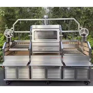 <span class=keywords><strong>Parrilla</strong></span> <span class=keywords><strong>Argentina</strong></span> Comercial de Acero Inoxidable con Sistema de Elevación para Restaurantes Occidentales - Product Image 1