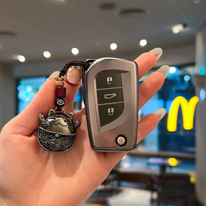 Housse de <span class=keywords><strong>clé</strong></span> <span class=keywords><strong>Toyota</strong></span> pour étui à <span class=keywords><strong>clé</strong></span> de voiture Accessoires de <span class=keywords><strong>clé</strong></span> de voiture <span class=keywords><strong>Toyota</strong></span> - Product Image 5