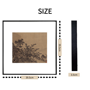 Reproducción de Nivel de Museo de <span class=keywords><strong>Pintura</strong></span> Tradicional China de Paisajes, Utilizando Aleación de Aluminio Digital de Alta Definición - Product Image 2