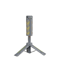 Lampe de camping LED multifonctionnelle, trépied pliable, lampe torche télescopique, magnétique, étanche, lampe de travail d'urgence pour l'extérieur