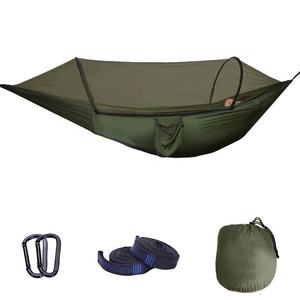 <span class=keywords><strong>Hamaca</strong></span> de nailon con mosquitera para acampar al aire libre Trekking - Product Image 1