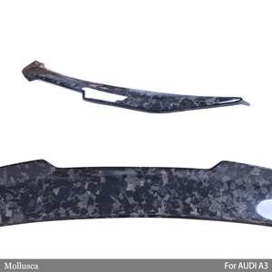 สปอยเลอร์หลังคาร์บอนไฟเบอร์แท้ทรง PSM สำหรับ A3 S3 RS3 8V ปี 2013-2020 - Product Image 4