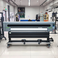 Baiyin 1.9m imprimante à papier à sublimation grand format 2 pièces I3200 machine de traceur d'impression pour tissu