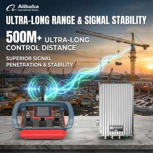 Télécommande <span class=keywords><strong>sans</strong></span> <span class=keywords><strong>fil</strong></span> longue portée BODI 500M NM-036, étanche IP67, batterie rechargeable, affichage numérique <span class=keywords><strong>LED</strong></span>, 3 joysticks pour - Product Image 4