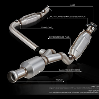 Convertidor Catalítico 16576 para Chevy Silverado Tahoe GMC Sierra Yukon 2009-2014 4.8L 5.3L, Tubo de Escape Delantero, Tubo en Y