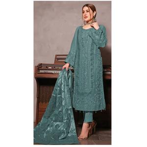 Série tendance Salwar Kameez de style pakistanais pour les fêtes, les festivals et les occasions spéciales Disponible au prix d'exportation - Product Image 1