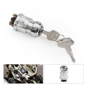 Interruptor de encendido YC102510 de aleación de zinc cromado para coches, camiones, karts y vehículos de carreras - Product Image 5