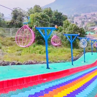 Autres produits pour parcs d'attractions Parc à sites panoramiques Équipement d'amusement pour terrains de jeux Téléphérique touristique Panier suspendu