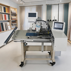 Machine à coudre automatique pour rideaux en tissu, machines industrielles à plisser les stores - Product Image 1