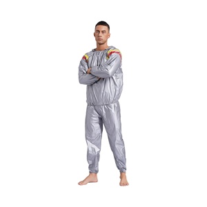Combinaison de sudation en PVC pour la perte de poids, gilet de sudation unisexe avec fermeture éclair pour le fitness et l'exercice, vente en gros - Product Image 3