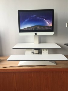 Nút Cảm Ứng Chiều Cao Cơ Giới Có Thể Điều Chỉnh Bàn Đứng. Bàn Nâng Điện Có Khay Bàn Phím - Product Image 3