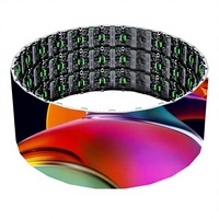 Écran LED extérieur P2.976 IP65 étanche 8K, 5000 nits de luminosité élevée, angle de vision large de 160°, mur vidéo pour la publicité