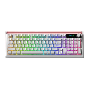 Clavier à sensation mécanique à trois modes, filaire, sans fil, Bluetooth, pour jeux et bureau, pour ordinateur portable et ordinateur de bureau, vente en gros - Product Image 2