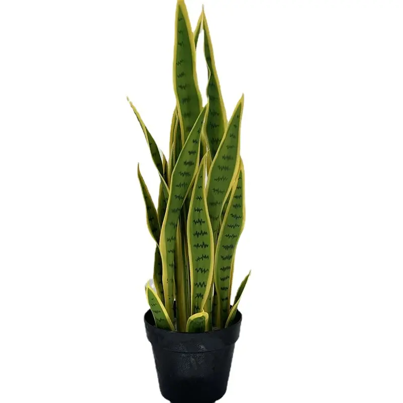 DOLA-Planta de plástico Artificial para decoración de bonsái, Tigre, orquídea, hojas de plástico de imitación, venta al por mayor