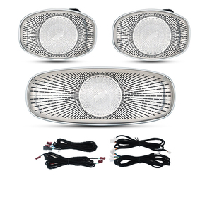 Pour <span class=keywords><strong>Mercedes</strong></span> Benz <span class=keywords><strong>classe</strong></span> <span class=keywords><strong>E</strong></span> <span class=keywords><strong>classe</strong></span> S W213 W222 7/64 couleurs voiture plafond LED lumière ambiante haut-parleur rotatif Tweeter son <span class=keywords><strong>klaxon</strong></span> - Product Image 4