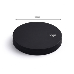 Fashion Manufacture Black Round Shape Silkscreen Printing Logo Adjustable Makeup <b>Mirror</b> - Product Image 2