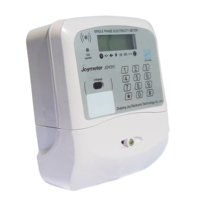 OEM monophasé intégré de compteur de mètre électrique de watt de KWH de paiement d'avance de Sts de Vacarme-rail disponible