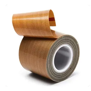 Ruban en fibre de verre PTFE à <span class=keywords><strong>prix</strong></span> avantageux et ruban adhésif en silicone résistant aux hautes températures pour machine de scellage - Product Image 5