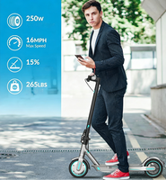 Entrepôt UE/USA, livraison rapide, nouveau scooter électrique original 10,5 Ah pour adultes, pneu de 8,5 pouces avec normes EN15194 et UL2272.