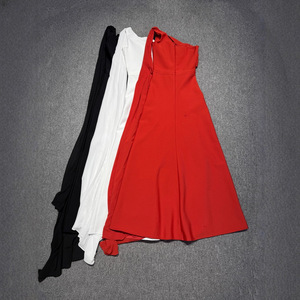 Elegante Abito <span class=keywords><strong>Lungo</strong></span> da Sera Bandage <span class=keywords><strong>Rosso</strong></span> Lusso Monospalla <span class=keywords><strong>con</strong></span> <span class=keywords><strong>Spacco</strong></span> e Mantella per Donna 2025 - Product Image 6