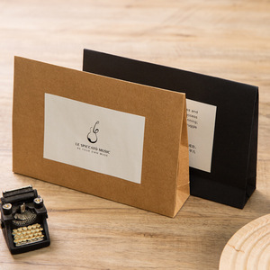 Enveloppe <span class=keywords><strong>en</strong></span> papier kraft avec logo personnalisé pour photos, documents, emballage, enveloppe auto-adhésive, taille personnalisée - Product Image 5