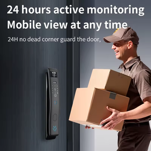 מנעול דלת חכם עם wifi פנים id tuya כרטיס טביעת אצבע כרטיס ic דיגיטלי - Product Image 2