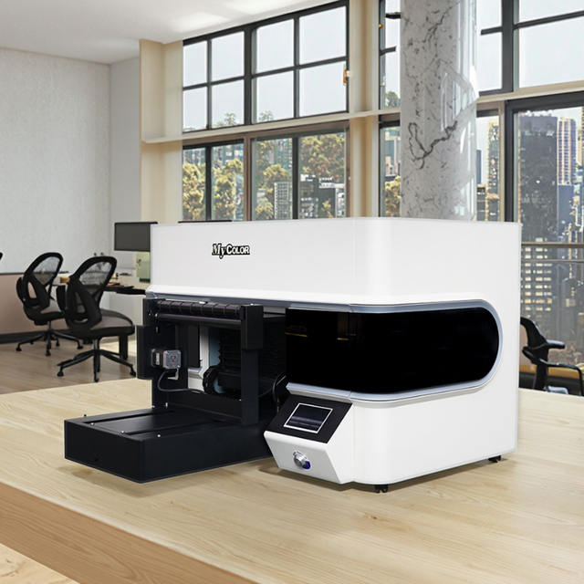 Mycolor A3 6090 UV LED Flatbed Printer XP600 for Phone Case Bottle Acrylic Printing Small Business UV Inkjet Machine