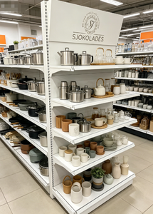 Factory Custom <strong>White</strong> Metal Retail Display <strong>Shelf</strong> Commercial Supermarket Shelving <strong>Unit</strong> for Convenience &amp; Chocolate Shop - Product Image 5
