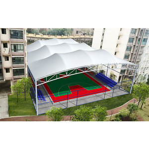 Lớn sân vận động tán độ bền kéo vải màng cấu trúc sân vận động thiết kế để bán - Product Image 4