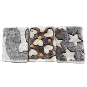 Hochwertige Luxus-Reisedecke für Hunde, Outdoor-Sherpa-Fleece, Wasserdicht, Grau/Braun, Nicht Abnehmbar - Product Image 1