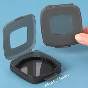 Estuche para Filtro de Lente Única SUNSHING de 60 mm, Caja de Plástico para Almacenamiento de Filtros de Fotografía, Portátil y Pequeña - Product Image 2