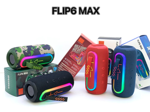 Altavoz Inalámbrico Portátil para Exteriores 6 MAX, Compatible con Música de <span class=keywords><strong>Spotify</strong></span> e Iluminación LED RGB, Potencia de Salida de 15 W, Precio de Fábrica, Subwoofer - Product Image 1